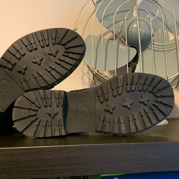 Nearly New (Only Worn Once) G by Guess Edgy-Inspired Granted Lace-Up Combat Boot - Picture 7 of 16